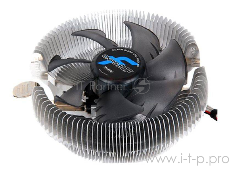 Вентилятор Cooler ZALMAN CNPS90F 3пин, 775 / 1155 / 754-AM2 / AM3 / FM1, 28 дБ, 2300 об / м, Al