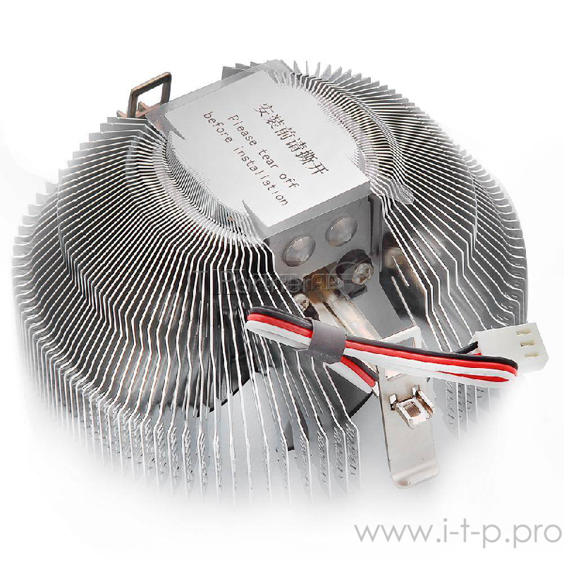 Вентилятор Cooler ZALMAN CNPS80F(CN) 3пин, 775 / 1155 / 754-AM2 / AM3 / FM1, 23.8 дБ, 2500 об / м, Al