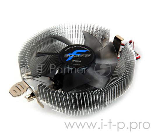 Вентилятор Cooler ZALMAN CNPS80F(CN) 3пин, 775 / 1155 / 754-AM2 / AM3 / FM1, 23.8 дБ, 2500 об / м, Al