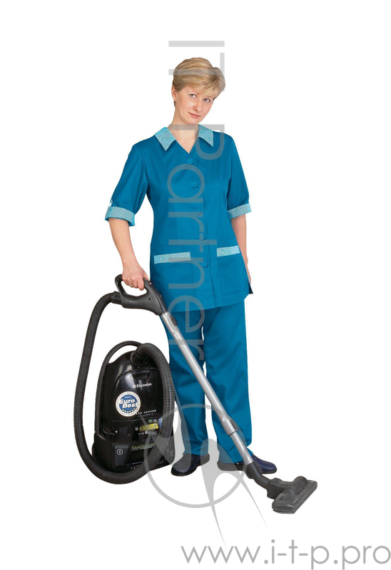 Костюм ТЕХНОАВИА 3 382: 80-84/158-164 Сервис жен. смес.тк. пэ-65% хл-35% 210г/м2 бирюз.