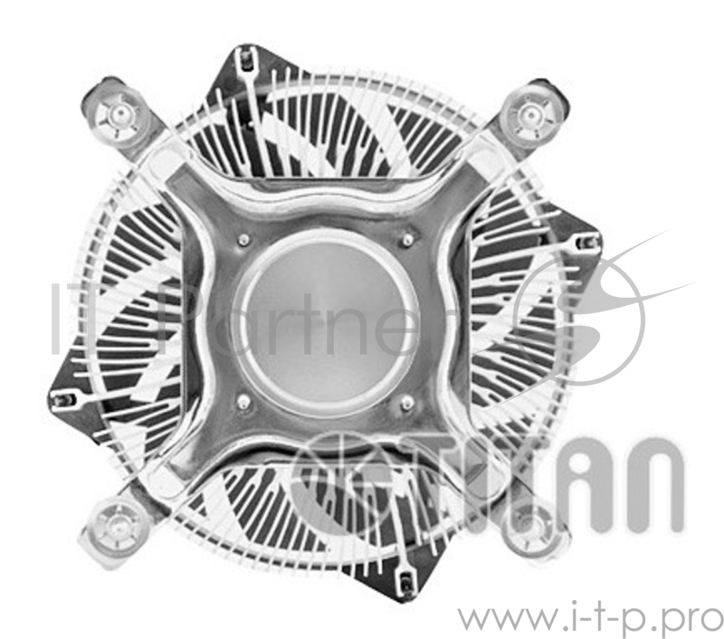 Вентилятор Cooler Titan (DC-155A915Z/R) для s1156