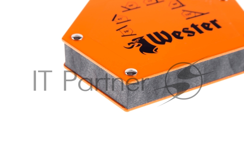 Уголок магнитный для сварки WESTER WMCT75 829-007, углы 30°, 45°, 60°, 75°, 90°, 135°, 35кг