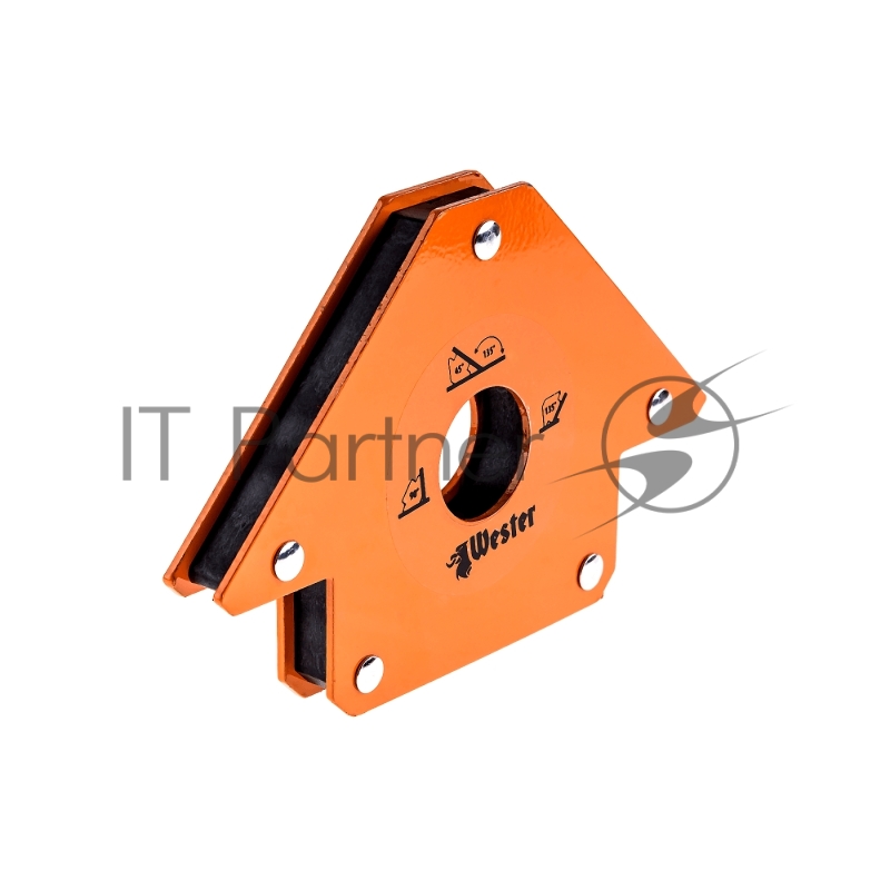 Уголок магнитный для сварки WESTER WMC50 829-003, углы 45°, 90°, 135°, 23кг