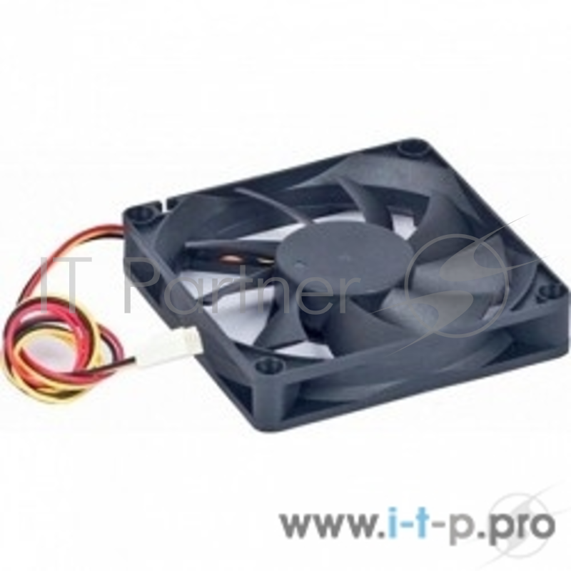 Вентилятор Вентилятор 60x60x25, втулка, 3pin, провод 25см D6025SM-3