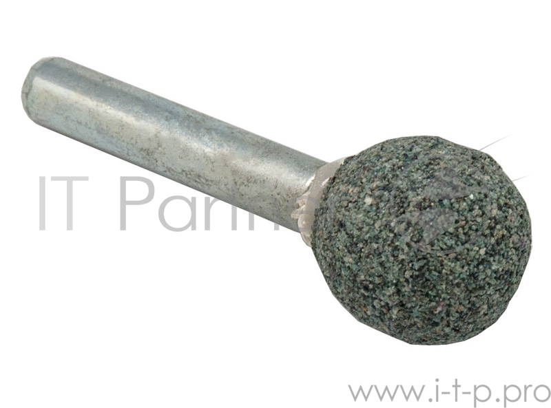 Шарошка абразивная ПРАКТИКА 641-282 шарообразная 16мм, хв.6мм, карбид кремния, Эксперт