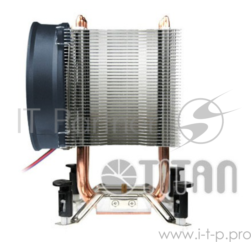 Вентилятор Cooler Titan (TTC-NK35TZ/RPW(KU)) для s775/K8/1366/1156 , 2600 rpm, аллюминий+медь+6 теплотрубок