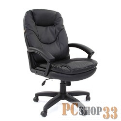 Офисные кресла Офисное кресло Chairman 668 LT Россия экопремиум черный (6113129)