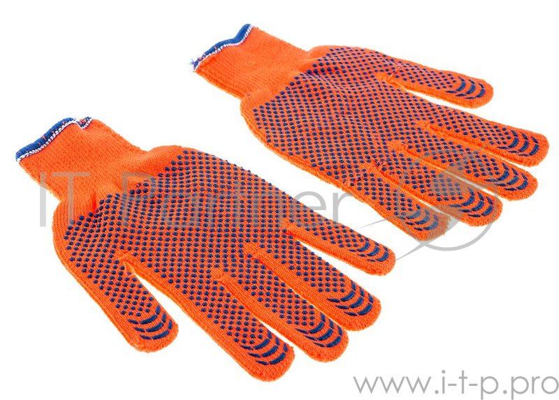 Перчатки утеплённые Hammer Flex 230-027 акрил/шерсть с ПВХ нанесением