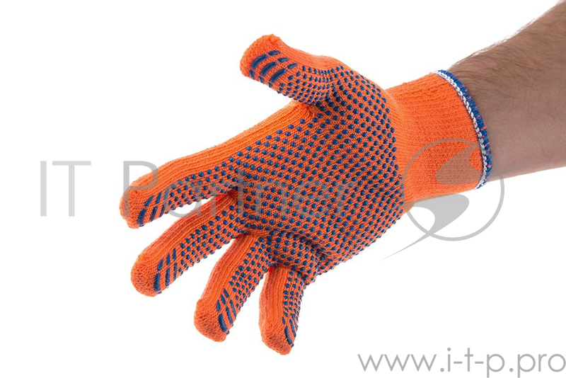 Перчатки утеплённые Hammer Flex 230-027 акрил/шерсть с ПВХ нанесением