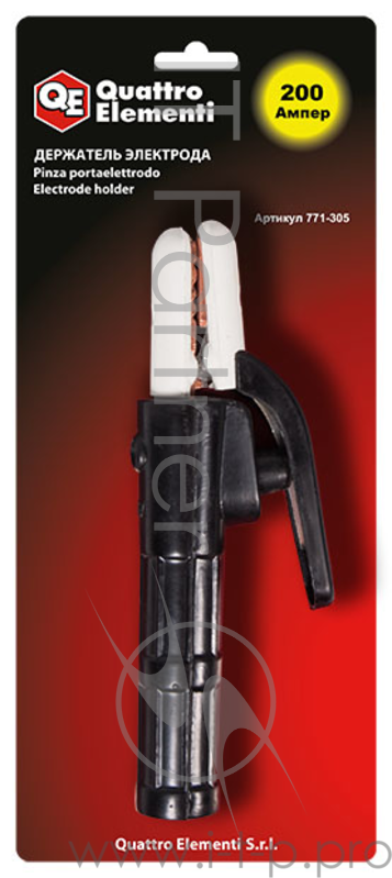 Держатель электрода QE (ERGUS) 200 А (771-305) в блистере