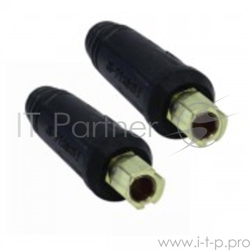 Вилка ELITECH 0606.014900 д/сварочного кабеля (Dx50) 2шт.