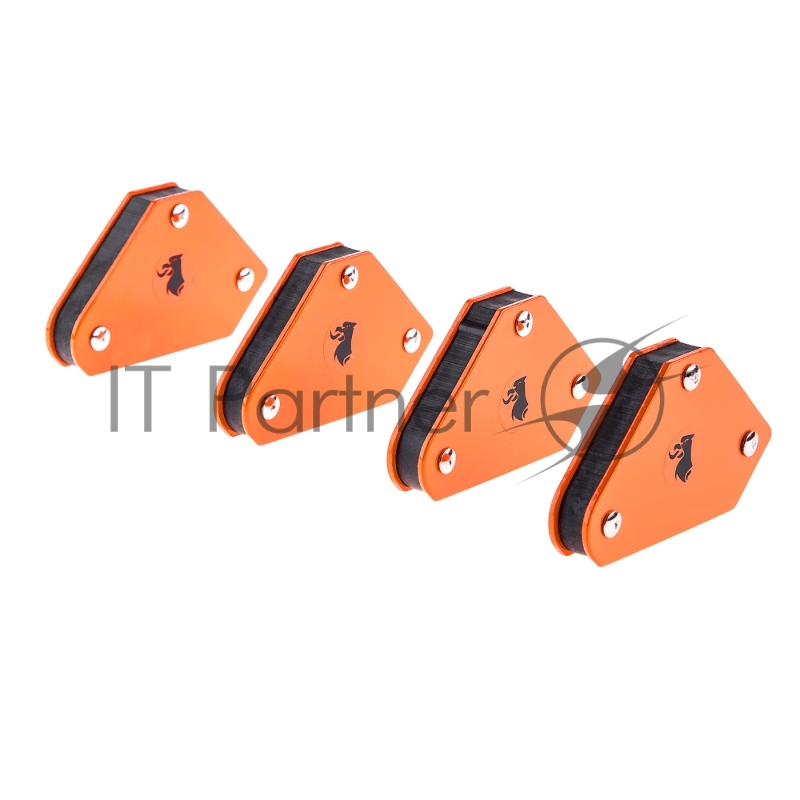 Уголки магнитные для сварки WESTER MCS (4 шт.) 829-001, углы 45°, 90°, 135°, 5кг