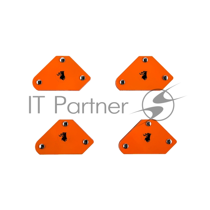Уголки магнитные для сварки WESTER MCS (4 шт.) 829-001, углы 45°, 90°, 135°, 5кг