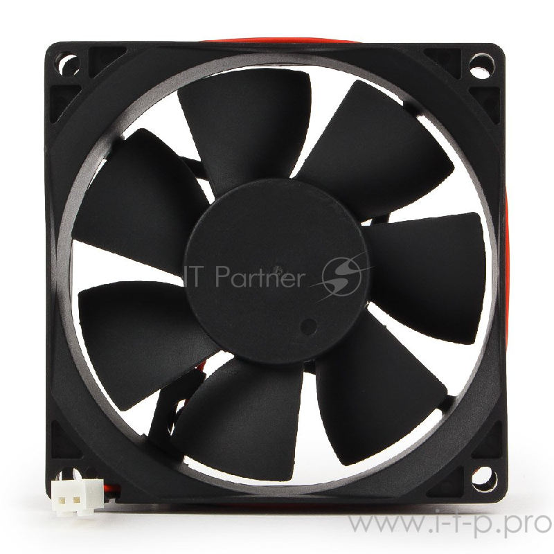 Вентилятор Gembird Вентилятор 80x80x25, втулка, 2 pin, провод 30 см (FANPS)