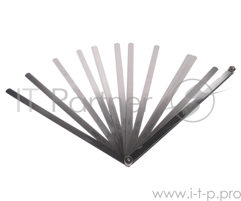 Набор JTC 4292 щупов прямых удлиненных 300мм для зазора 0.038-1.016мм 0.0015-0.04'' 25лезвий