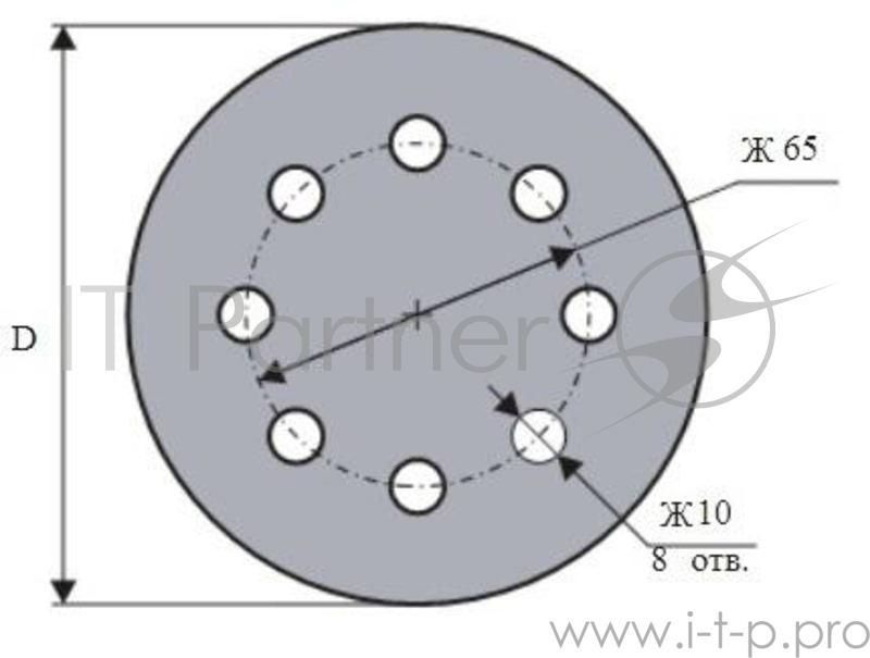 Шлиф. круг цепл.Д125 мм. 8 отв. Р 50 (ЛАЗ) Бумага Lux EA