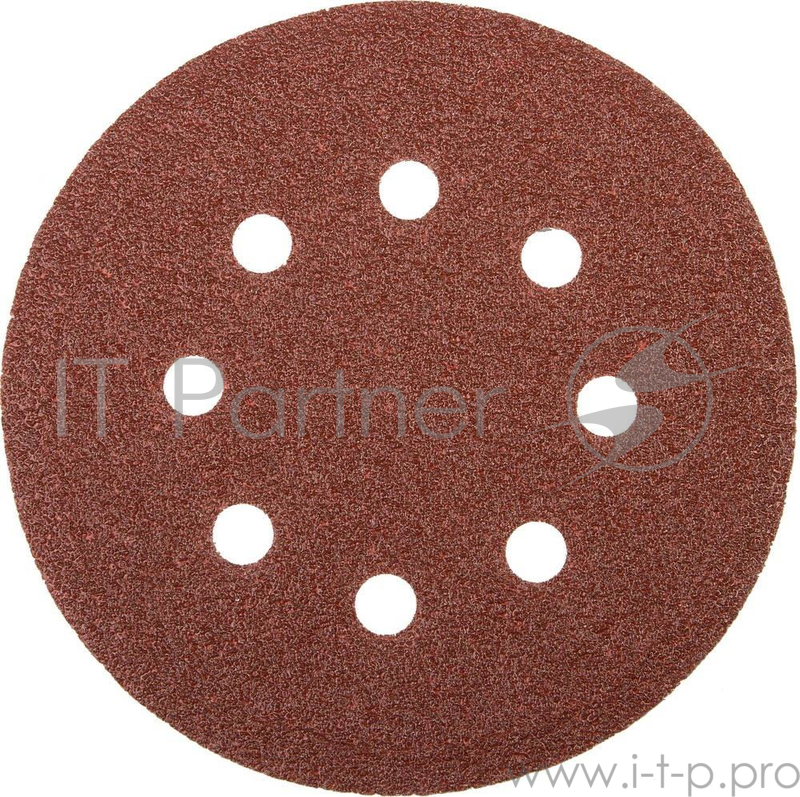 Шлиф. круг цепл.Д125 мм. 8 отв. Р100 (ЛАЗ) Бумага Lux EA