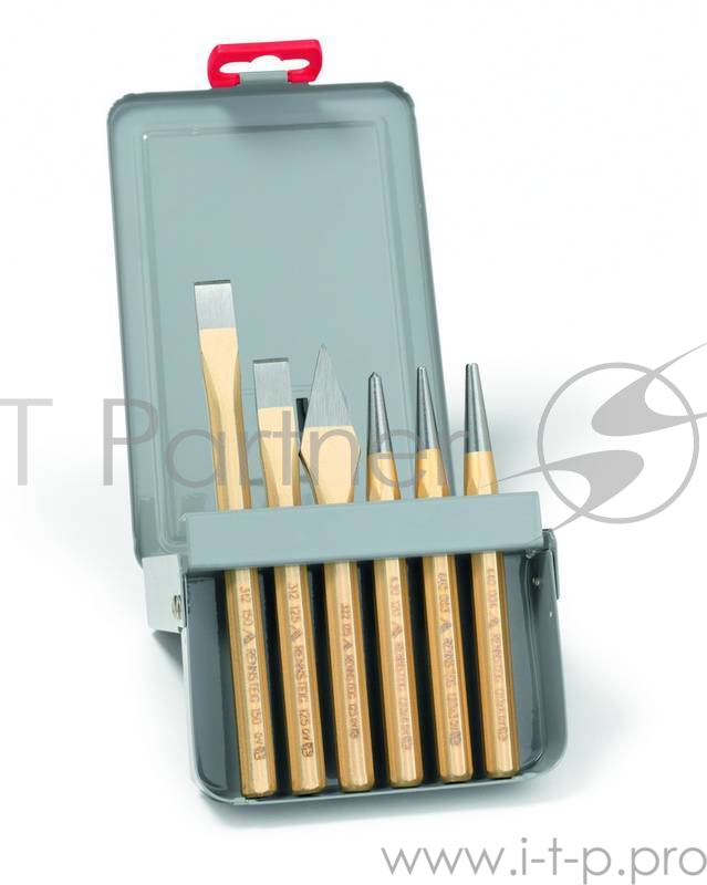 Набор RENNSTEIG RE-4210020 зубила(125мм 150мм) пробойники(3мм 4мм) кернер(4мм) 6шт.