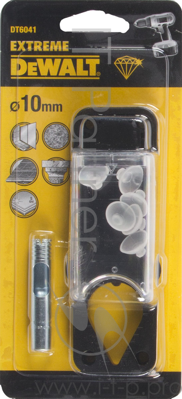 Сверло DeWALT DT6041-QZ 10мм, алмазное трубчатое по плитке EXTREME DIAMANT® DeWALT®