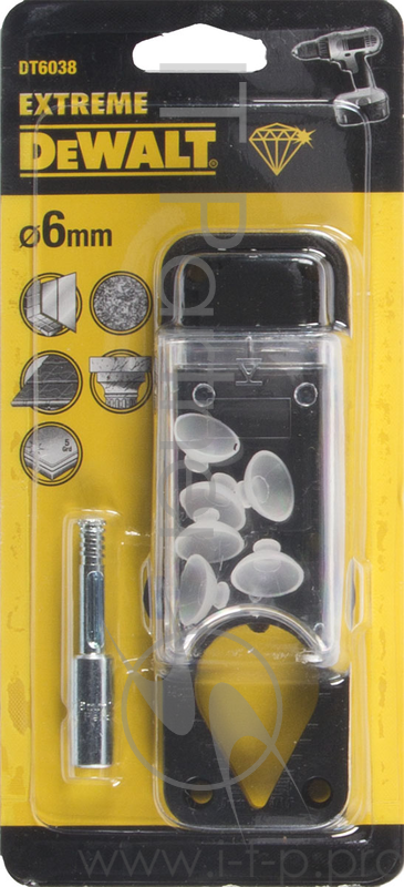 Сверло DeWALT DT6038-QZ 6мм, алмазное трубчатое по плитке EXTREME DIAMANT® DeWALT®