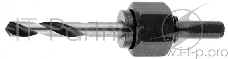 Переходник ЗУБР 29557_z01 державка ЭКСПЕРТ с центрир.сверлом для коронок по дереву 19-30мм