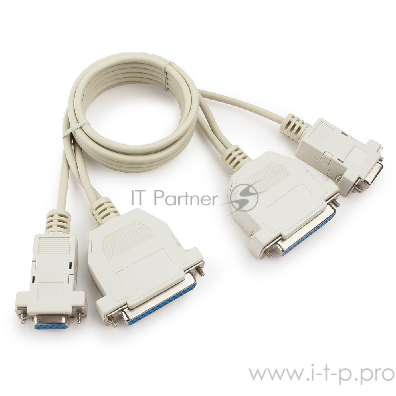 Кабель Нуль-модемный кабель RS-232 9/25pin F - 9/25pin F 1.8м Gembird CC-140-6