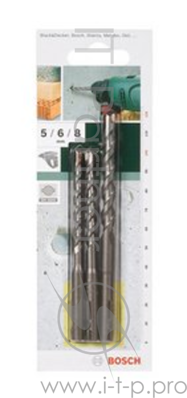 Набор сверл BOSCH 2 609 256 908 по бетону, 5,6x100, 8x120 для UNEO