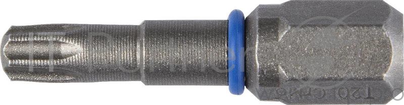 Бита ЗУБР ЭКСПЕРТ 26015-10-25-2 торсион кованая обточ.CrMo C 1/4'' T10 25мм 2шт