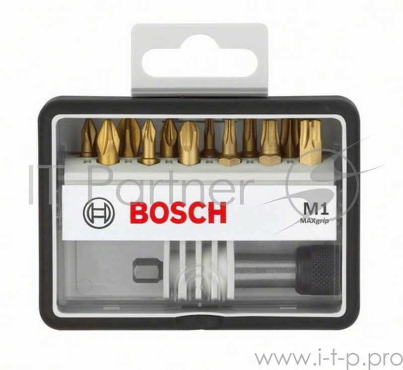 Набор бит BOSCH Robust Line Max Grip Ph/Pz/Tx 25 мм, 12 шт. (2.607.002.577) Ph/Pz/Tx, 25мм, 12шт. +