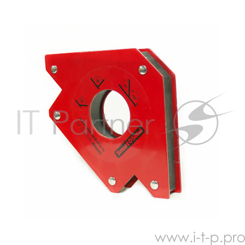 Угольник магнитный SMART&SOLID MAG603 неотключаемый многопозиционный толщ.25мм углы 45°/90°/135°