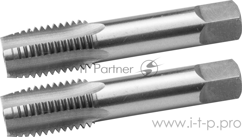 Набор метчиков ЗУБР 4-28006-10-1.5-H2 МАСТЕР ручных М10x1.5 2шт.