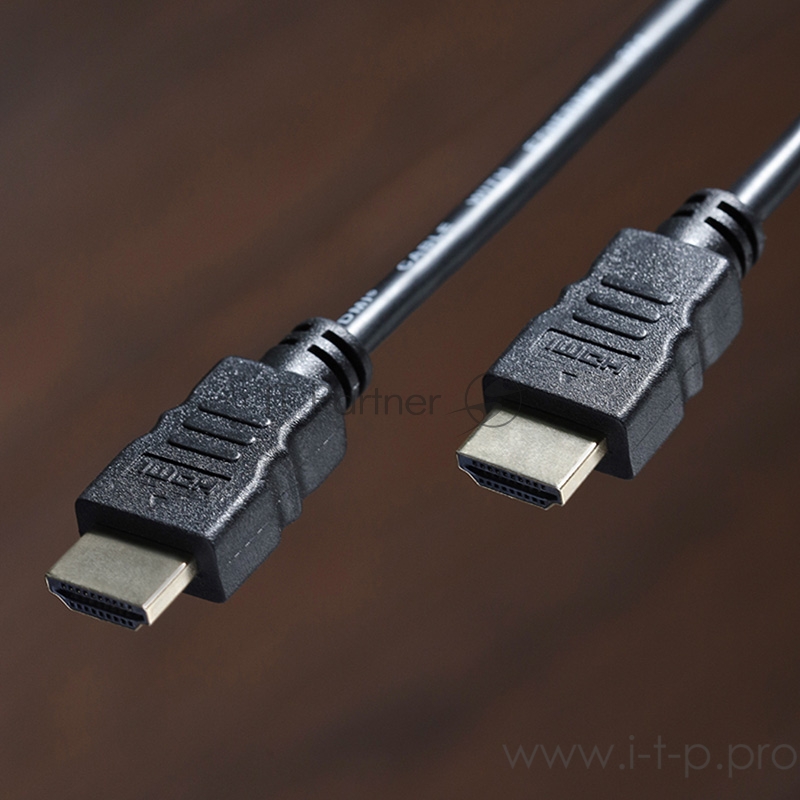 Кабель Proconnect (17-6202-8) Шнур HDMI - HDMI gold 1М без фильтров (PE bag)