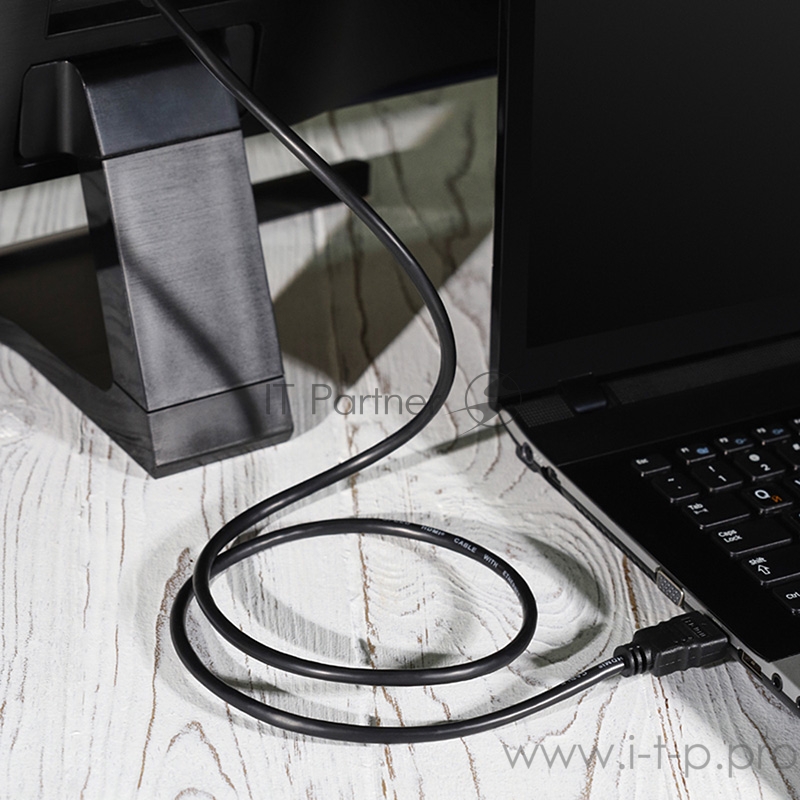 Кабель Proconnect (17-6202-8) Шнур HDMI - HDMI gold 1М без фильтров (PE bag)