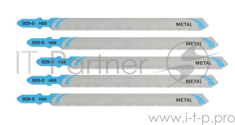 Пилка д/лобзика DEWALT DT2085-QZ п/мет.HSS 132x108x1.2x3 мм, T318A 5шт