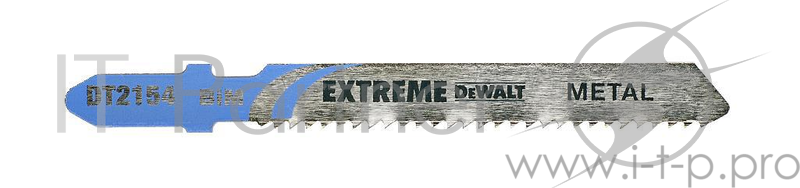 Пилка д/лобзика DEWALT DT2154-QZ п/мет. BIM EXTREME. 76x51x1.8x6 мм, T118BF 3шт