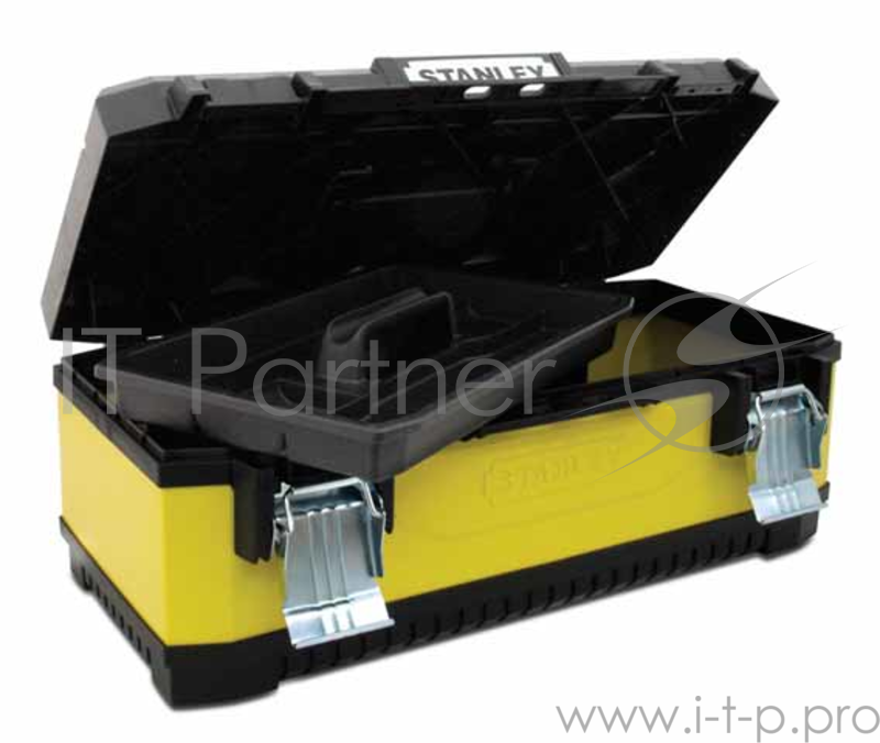 Ящик для инструментов STANLEY Yellow Metal Plastic Toolbox 23''