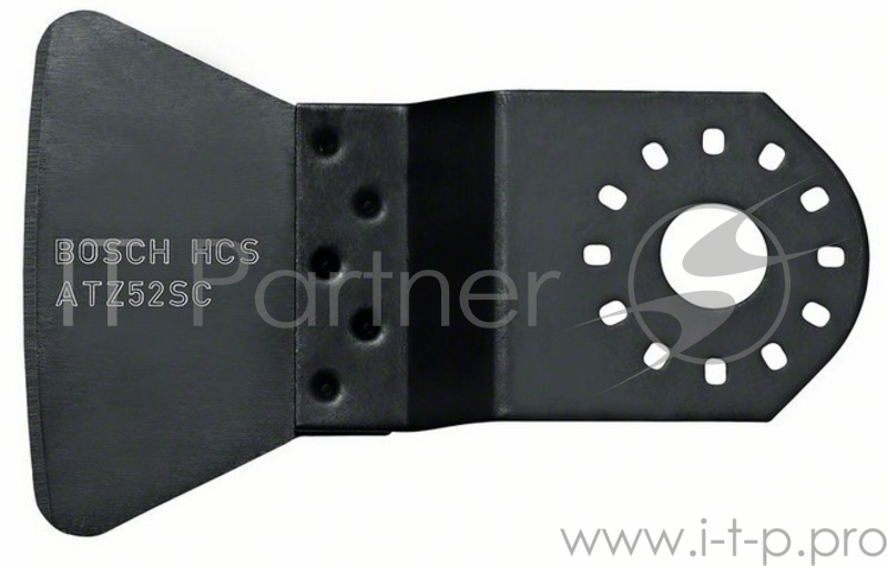 Полотно для МФИ BOSCH ATZ52SC (2.608.661.646) шабер жесткий, HCS, 26x52мм, раствор/клей