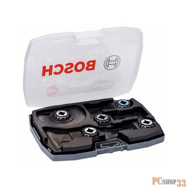 Набор насадок для МФИ BOSCH 2608664131 набор полотен омт из 5шт best for cut