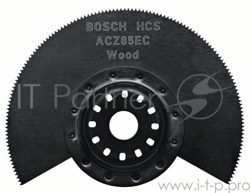 Полотно пильное для МФИ BOSCH ACZ85EC (2.608.661.643) сегм.диск выпукл., BiM, 85 мм, дерево