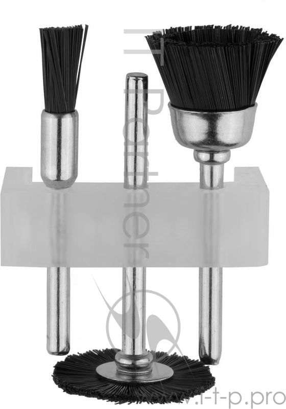 Кордщетка STAYER 29914-H3 нейлоновая для чистки и полирования 3шт.