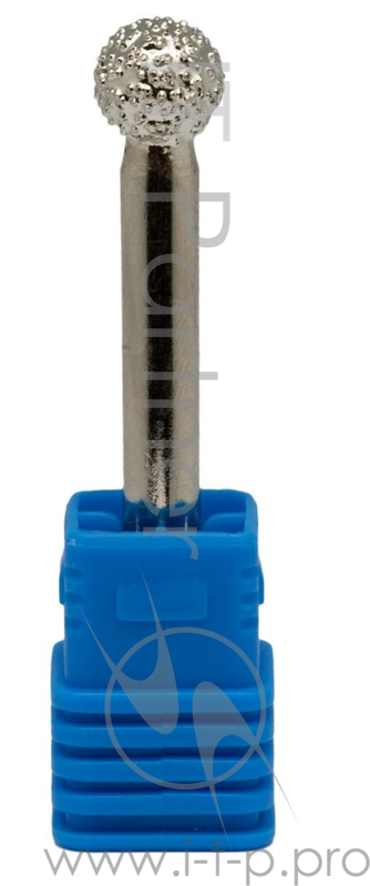 Шарошка ПРАКТИКА 646-942 10мм длина 60мм хвостовик 6мм серия Эксперт алмазная шарообразная