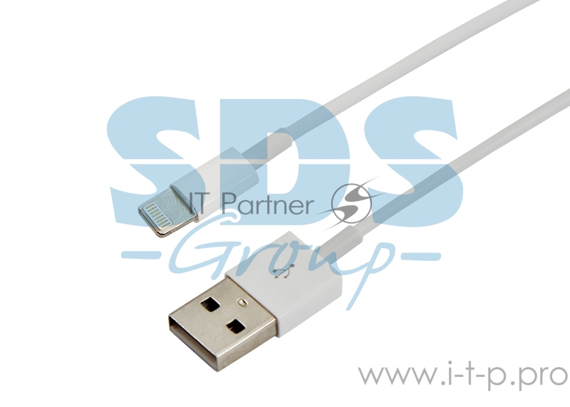 Кабель Rexant (18-1121-10) USB кабель для iPhone 5/6/7 моделей шнур 1М белый