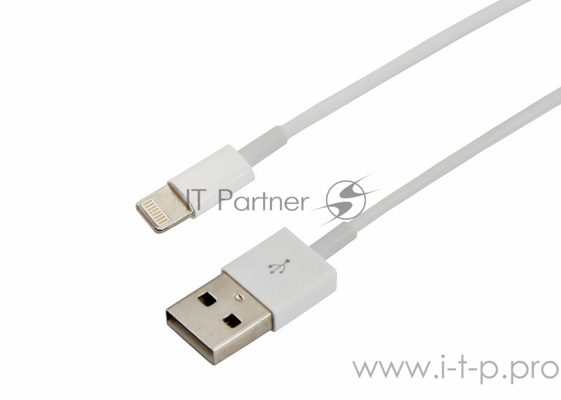 Кабель Rexant (18-1121) USB кабель для iPhone 5/6/7 моделей шнур 1М белый