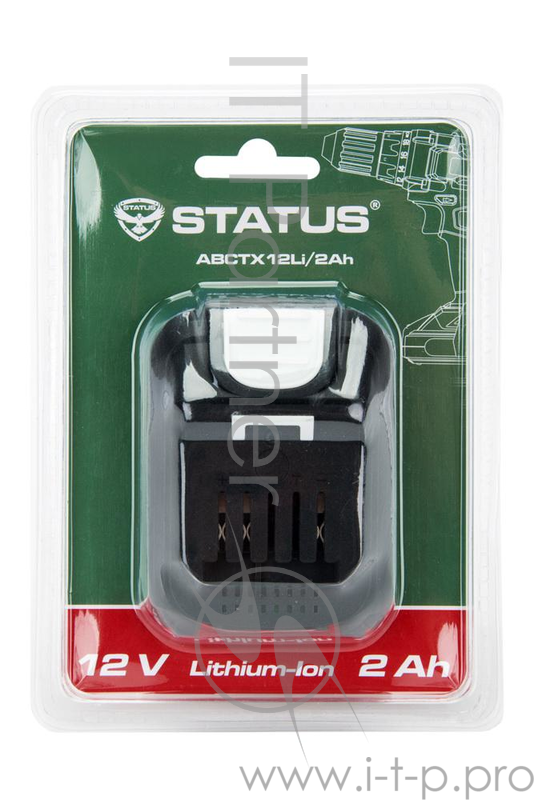 Аккумулятор STATUS ABCTX12 12v 2 ah li-ion.