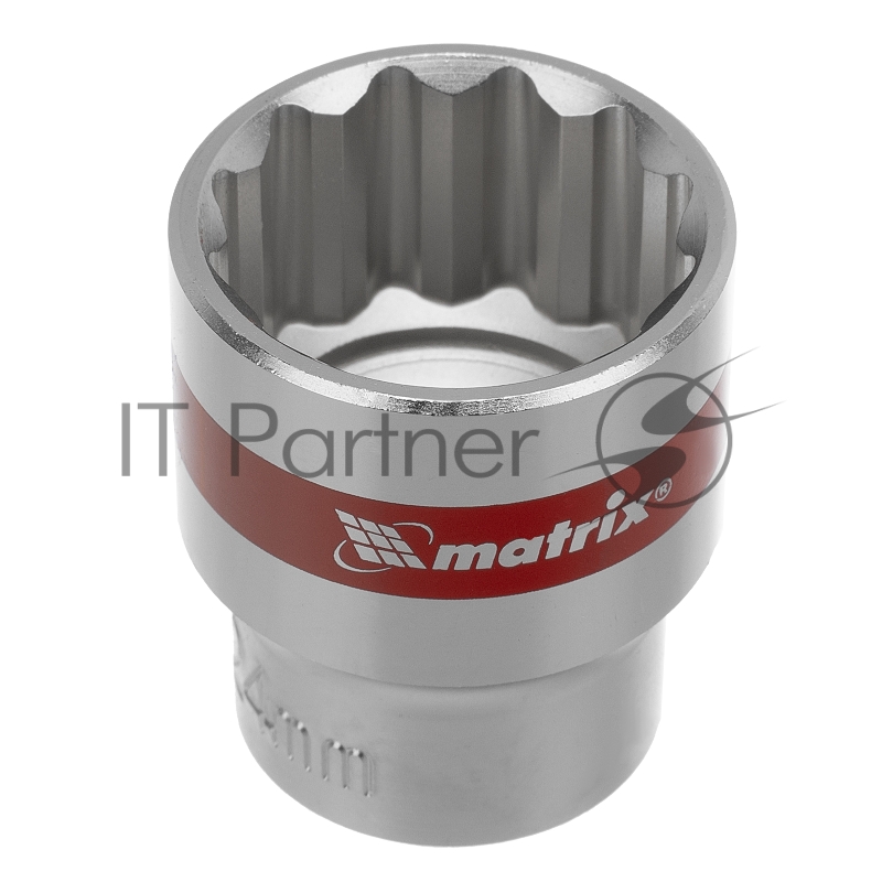 Набор головок MATRIX 13596 набор торцевых головок 1/2 12-ти гр. crv 10шт. 10-24мм