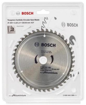 Пильный диск bosch 2608644388 ECO ALU/Multi 160x20/16-42T