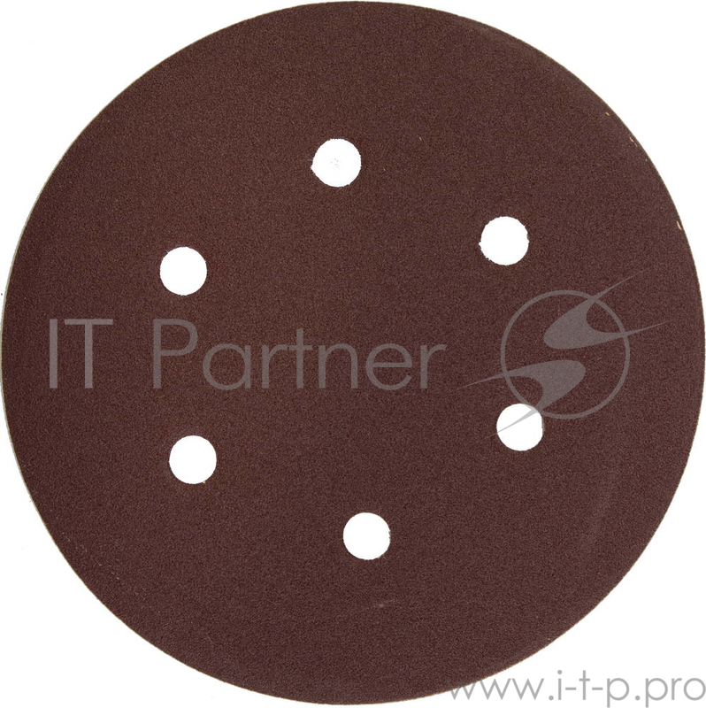 Круг шлифовальный ЗУБР 35566-150-120 150мм P120 6отв. набор 5 шт цена за комплект