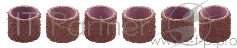 Лента шлифовальная бесконечная ЗУБР 35918 абразивная P80 посадка d12.5мм L12.7 6шт.