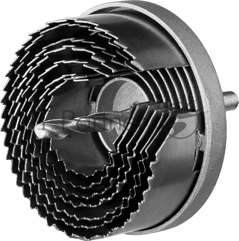 Набор коронок STAYER 2956-1 по дереву 26-64x23мм