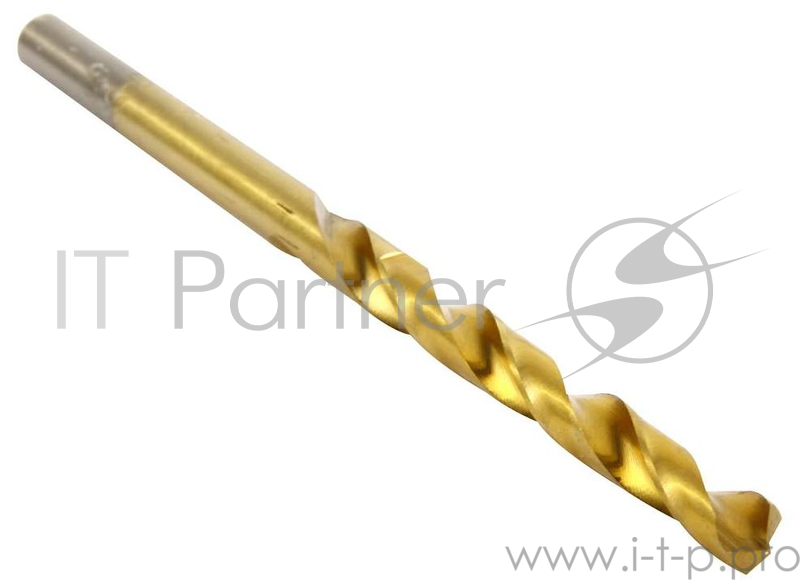 Сверло HAMMER Flex 202-112 DR MT 4,8мм*86/52мм металл, DIN338, HSS-G, TIN